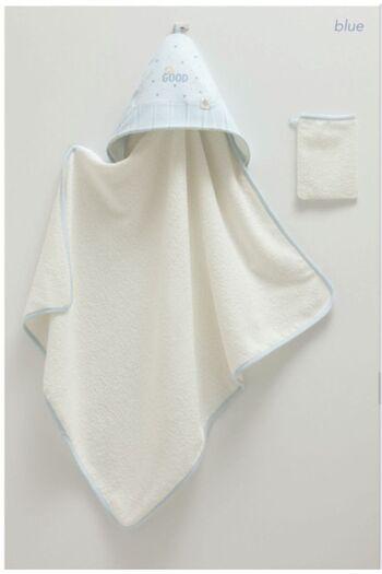 Caramell Good Baby Baby Towel and Bag Set
