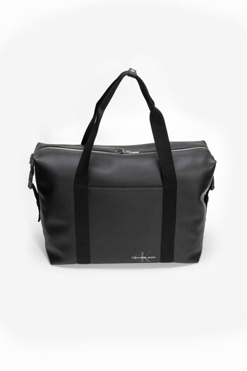 Calvin Klein Men Black Mono Logo Weekender