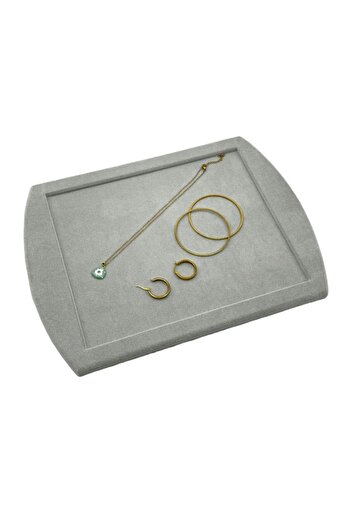 Se Promo Wooden Organizer for Bracelets, Rings and Earrings - Velvet Jewelry Organizer