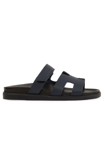 Pegia Men's Strappy Leather Slippers 215027