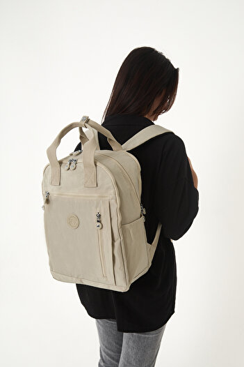 çkn sedat çakan çanta & fular & aksesuar Sudan Non-Impact Fabric Multi-Compartment Backpack (School, Laptop, Computer, Briefcase)3063