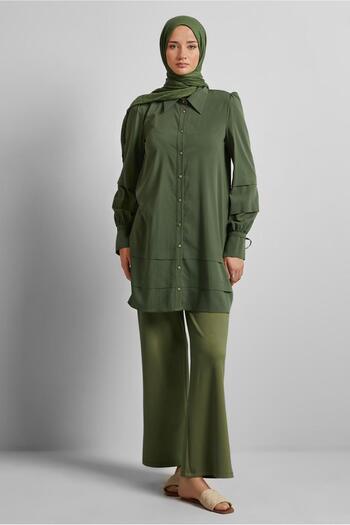 Alvina Shirt Collar Tunic 45379