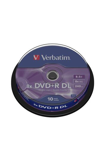 Verbatim DVD+R strat dublu 8X 8,5 GB, 43666