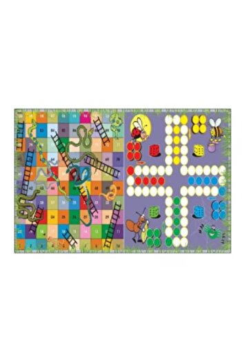 OEM Children's Rug, Non-Slip, Educational Model, Multicolor, 80x150cm