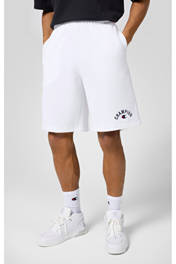 Champion Authentic Pants Shorts Erkek Beyaz Şort - 220800-WW001