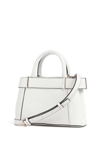 Guess Women White Anadela 3 Comp Satch Bla