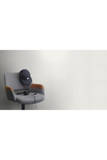 LUNA HOME White non-woven wallpaper Rasch Ero moisture resistant roll of 5.3 sq m