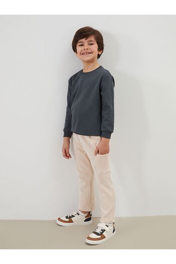 LC Waikiki Lcw Kids Buy Elastic Waist Velvet Boy's Trousers