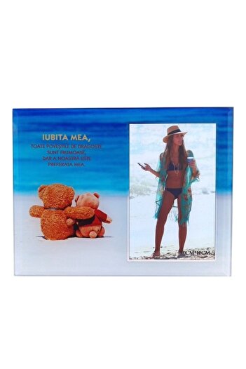 OEM Glass photo frame for 10x15 photos, dedicated to a loved one, M4