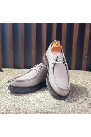 MEY Modern Natural Leather Inside and Suede Classic Shoes M1257