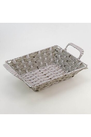 OEM Bread Basket PVC, 37x23x7.5 cm Gray M2