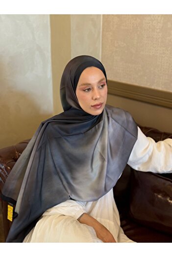 Modakaşmir Aural Gradient Pattern Silky Tanca Shawl