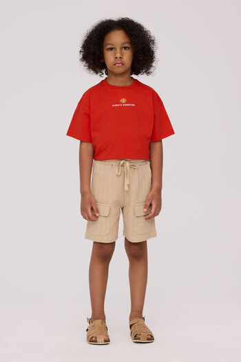 Nebbati Boy Beige Shorts