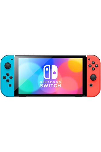 Nintendo Switch OLED Console (Neon Blue/Red Joy-Con)