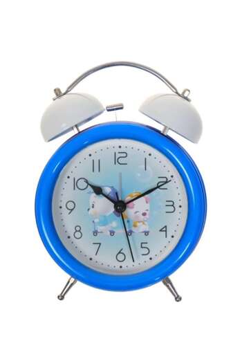 OEM Table Clock PVC/Glass/Metal 16x12x6 cm Multicolor, M3