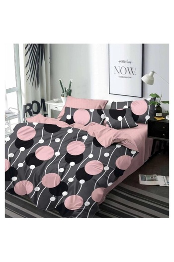OEM Double Bedding Set, 6 Pieces, Multicolor, 245x250 cm