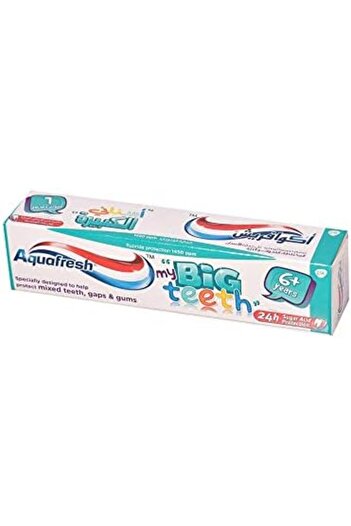 Aquafresh T.P 50 ml Big Teeth (0930) --- Aquafresh Children's Toothpaste from 6 to 7 years