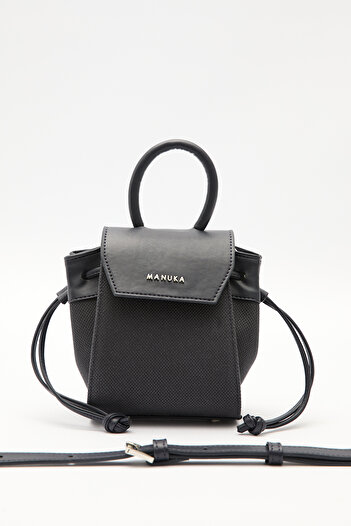 Manuka Mini Bag with Canvas Cover Navy Blue