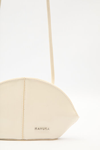 Manuka Polly Binding Detail Bag Vanilla