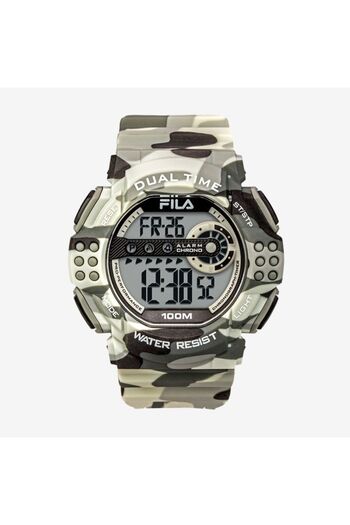 Fila Adult Unisex Digital Watch, Beige 38-171-004, 52 mm