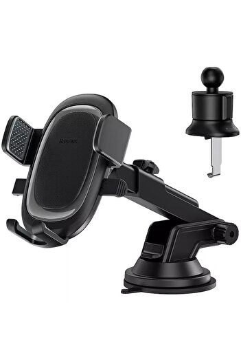 Baseus Suport auto UltraControl Pro pentru parbriz și bord, negru