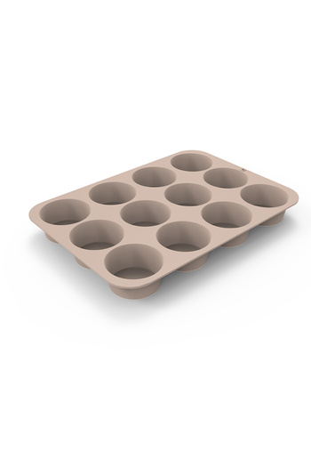 HIMYHOME Silicone 12 Muffin Cake Mold