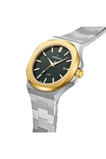 Tornado AURORA EON Men's Analog Jungle Green Dial Watch - T21001-TBSHG