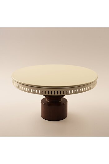 LA MESA Wooden Cake Stand Roshn Collection Dia 30Cm