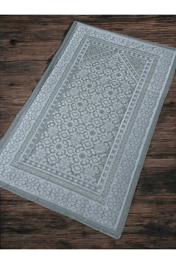 AYHANHOME Velvet Woven Sponge Filled Dowry Gift Prayer Rug