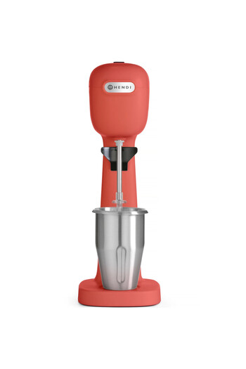 HENDI Shaker spieniacz do koktajli mlecznych 400 W czerwony - 221648