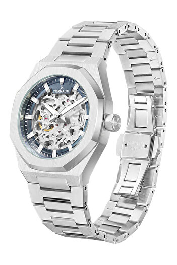 Tornado AUTONOVA AUTOMATIC Men's Automatic Dark Blue Dial Watch - T24303-SBSN
