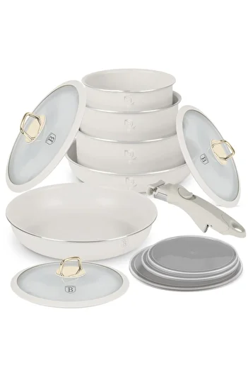 Berlinger Haus Sahara Collection 12-piece titanium-plated cookware set