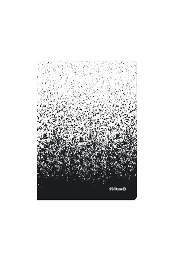 Pelikan A5 Notebook Color Edition, 80 Sheets, 70 gsm Paper, Squared, Black/White Color