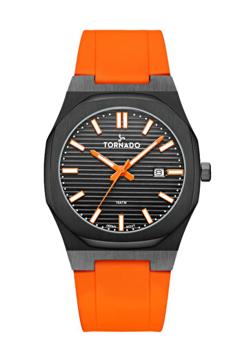 Tornado SPECTRA Men's Analog Black Dial Watch - T22002-BSOB