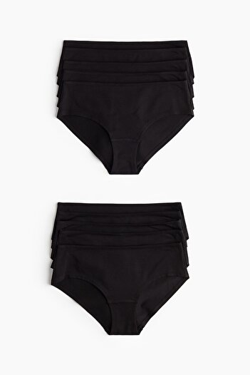 H&M 10'lu Pamuklu Hipster Külot