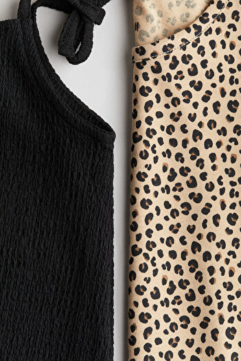 H&M 2 Parçalı Üst ve Elbise Set