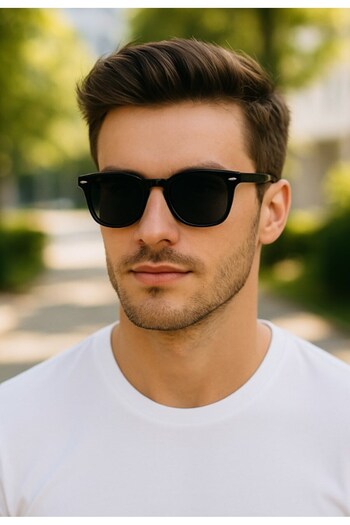Lexi Bella Plain Simple Design Style Sunglasses Black Frame Uv 400 Protection Ce Certified Sunglasses