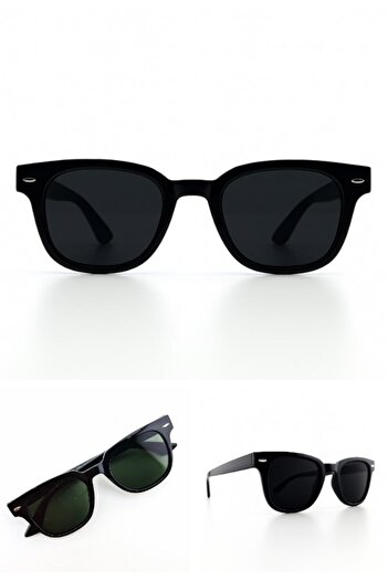 Lexi Bella Plain Simple Design Style Sunglasses Black Frame Uv 400 Protection Ce Certified Sunglasses