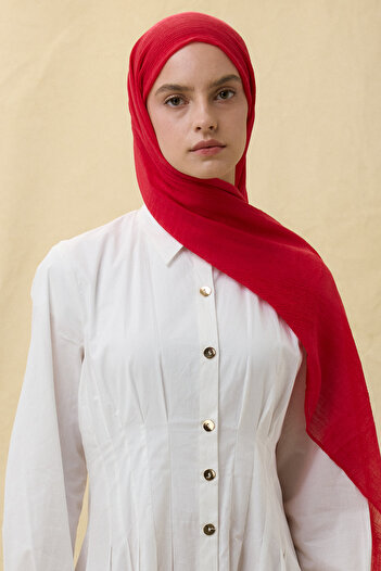 SOFT AKSESUAR Brice Tassled Cotton Shal