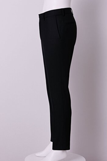 trender Double Navy Blue Men's Trousers 6001