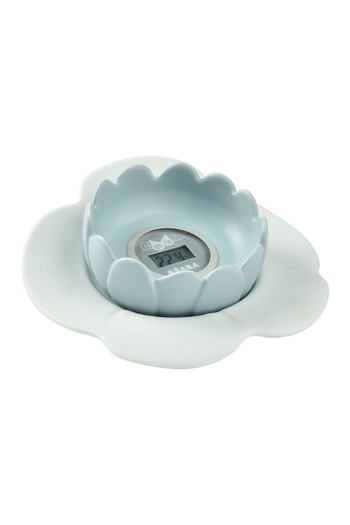Beaba Digital room and bathroom thermometer Lotus Green Blue