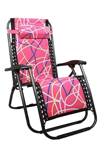 Generic 2-in-1 Chair and Bed for camping and trips foldable with a pillow for extra comfort
