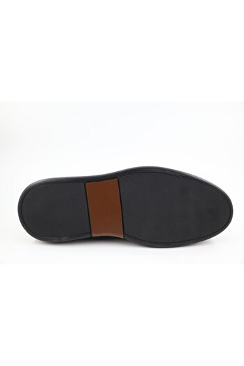 MARCOMEN 21202 Genuine Leather Black Men's Casual Shoes