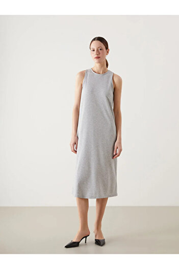 LC Waikiki Lcw Comfort Crew Neck Women's Dress