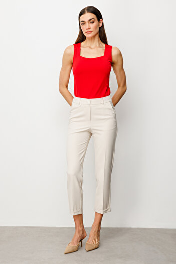 Ekol Pipe Leg Side Pocket Trousers