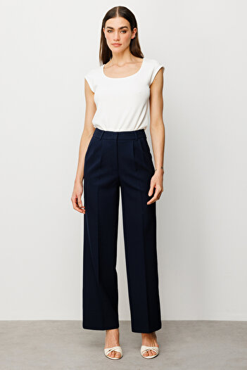 Ekol PLEATED BALL BEAN PANT
