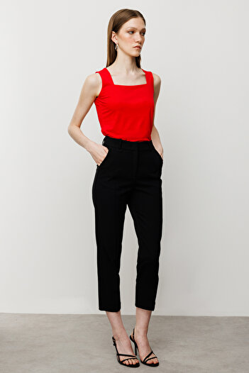 Ekol Pipe Leg Side Pocket Trousers