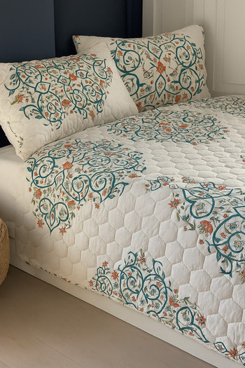 Mislina Home Canary Tek Kişilik Kapitone Dolgulu Pike 4 Mevsim Petek Dsn |Yastık Kılıfı Hediye| 160x230cm