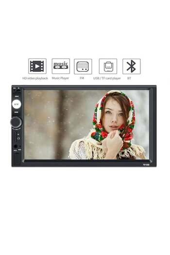 navi-it Navigatie MirrorLink mp5 player auto 7010B compatibil cu Nissan QASHQAI, Rama 2Din, Suporti prindere