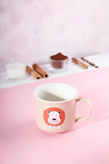 HOMENIVA 1 Piece Animal Porcelain Mug Set - Porcelain Mug